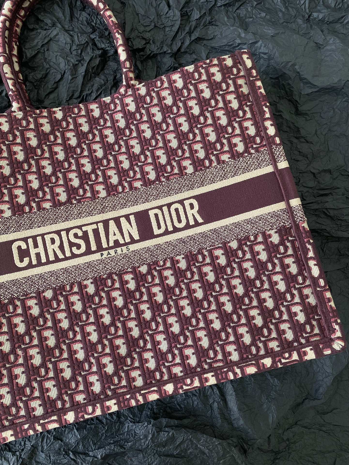 Dior tote book bag for sale