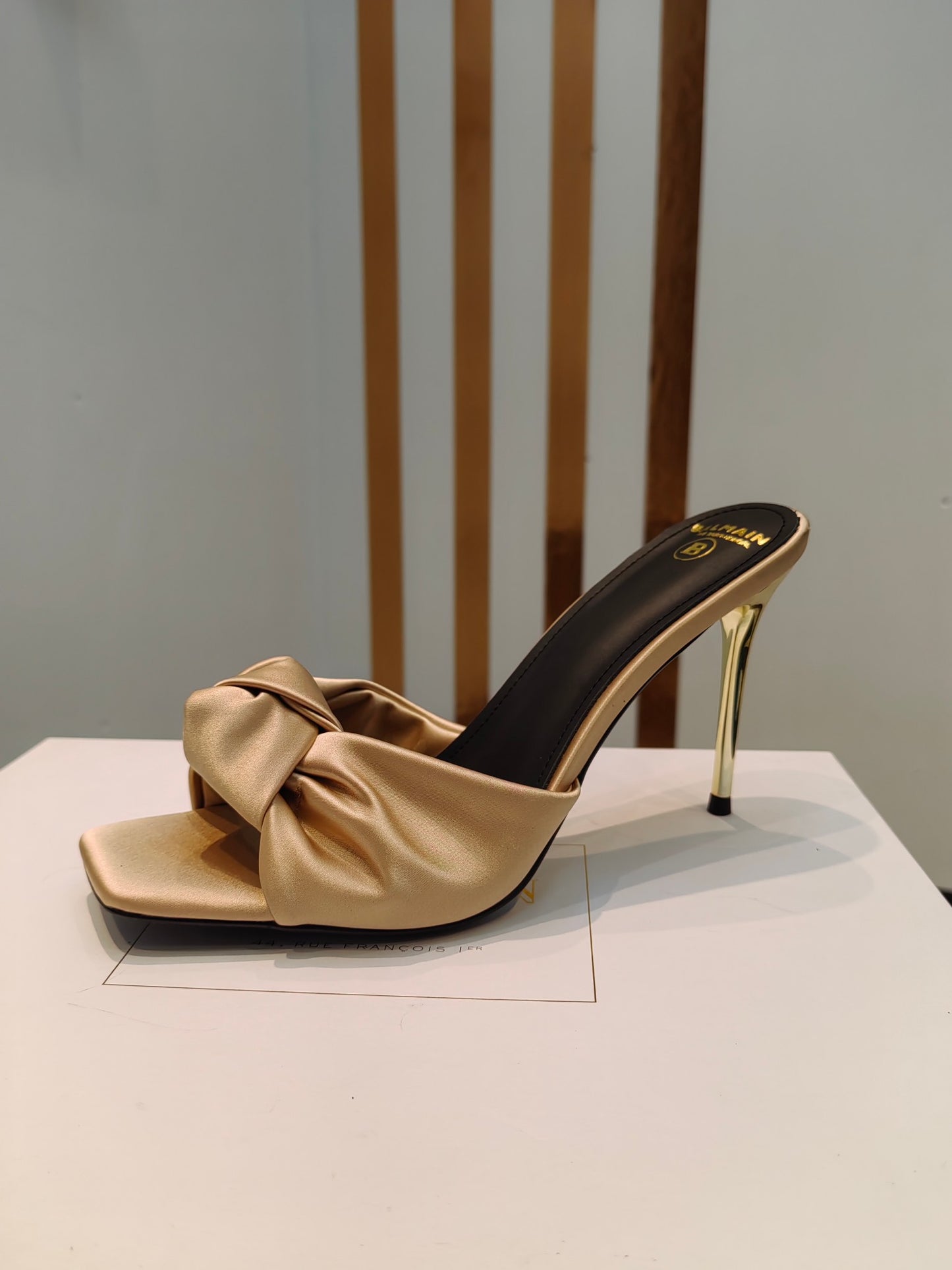Balmain high heels sandals
