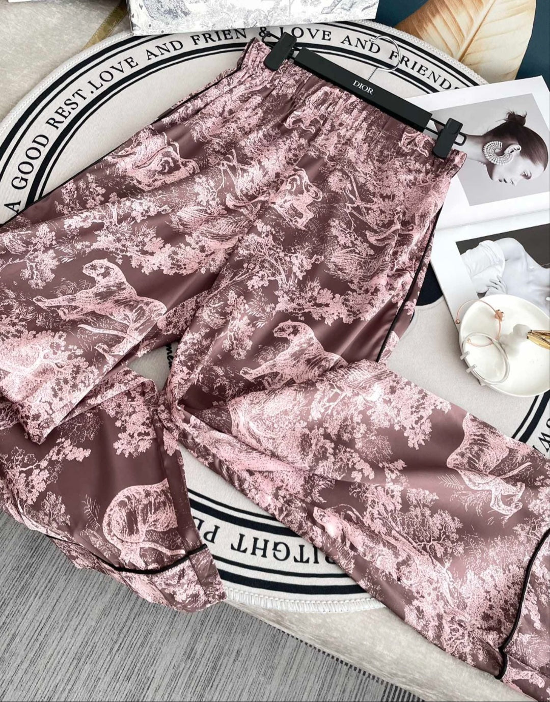 Dior chez moi pants and