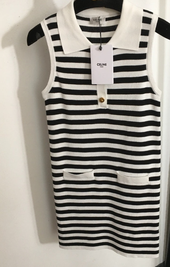 Celine Dress with stripe