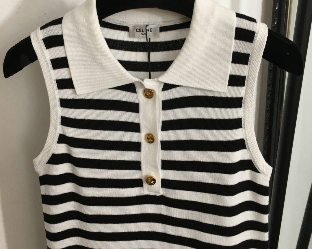 Celine Dress with stripe
