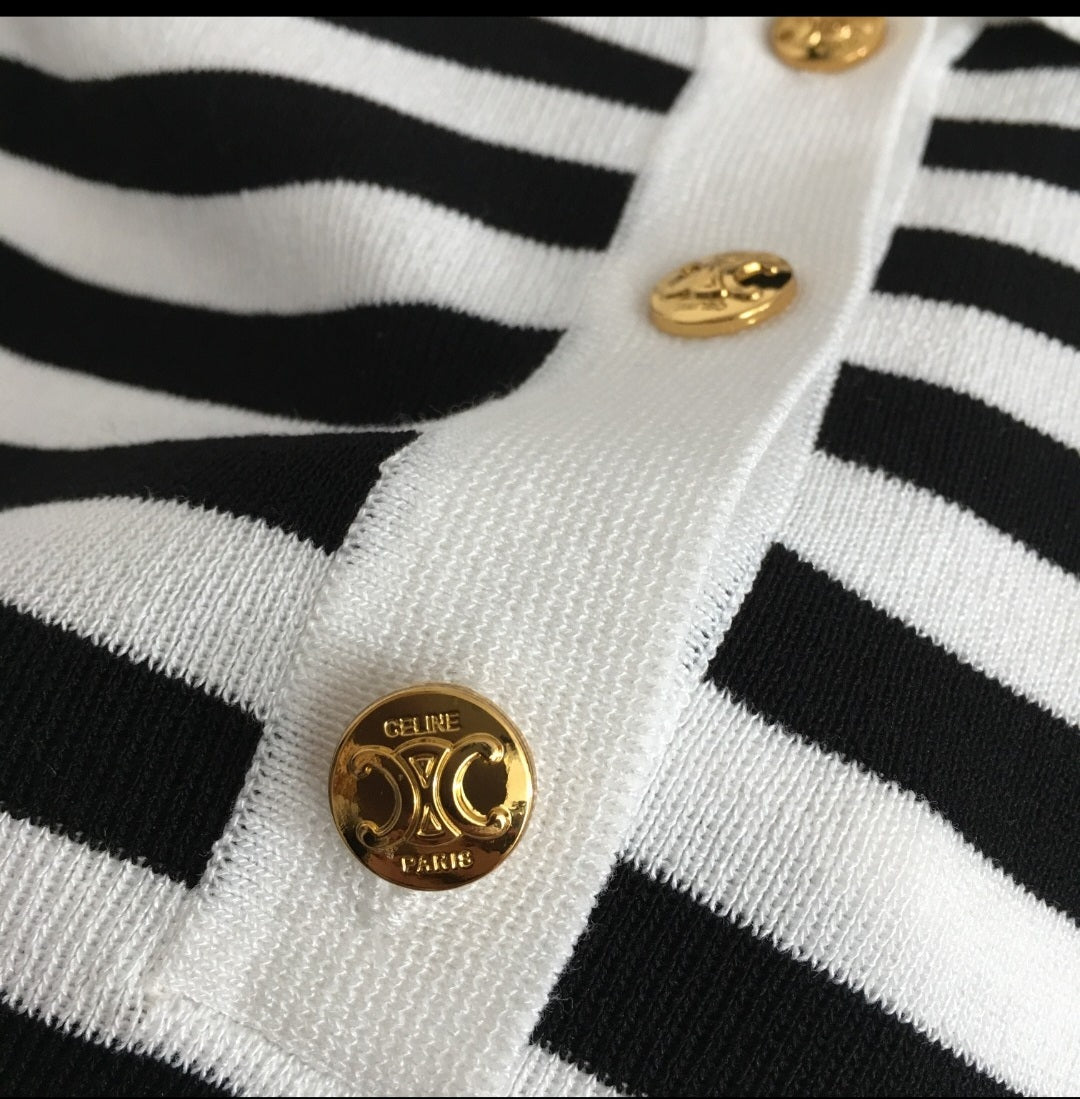 Celine Dress with stripe