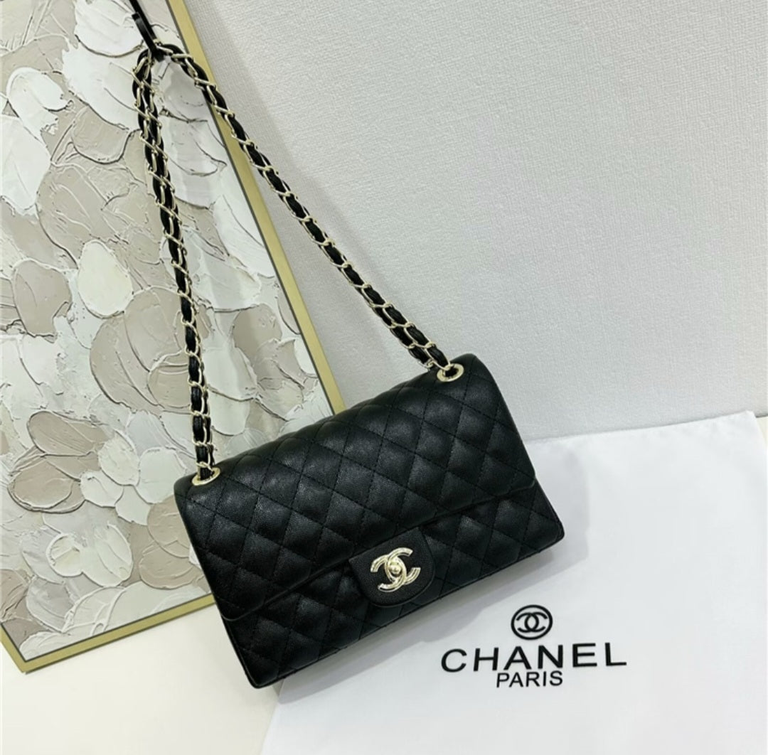 CC style classic double flap bag