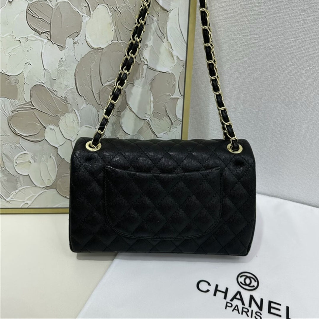 CC style classic double flap bag