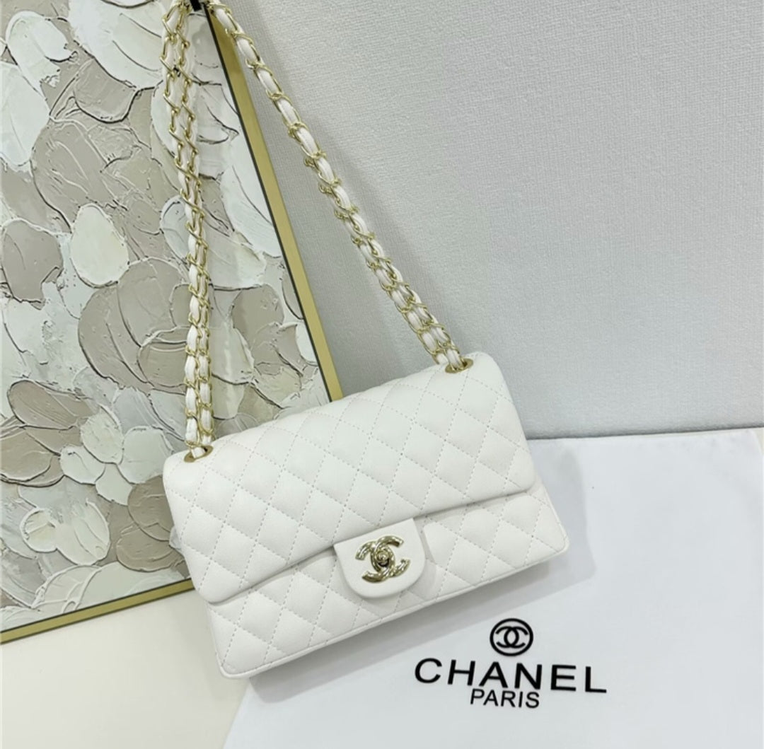 CC style classic double flap bag