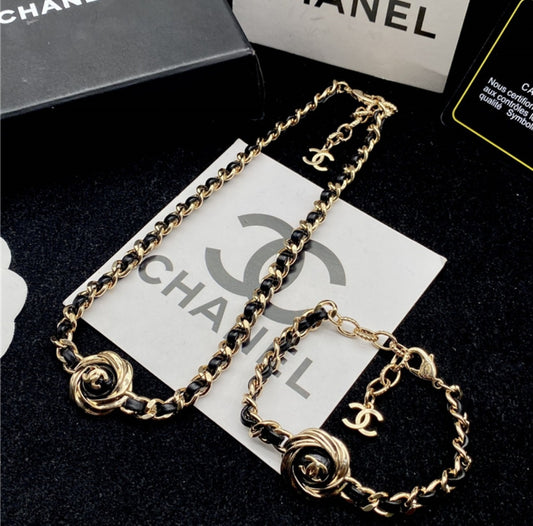 Chanel necklace and bracelets