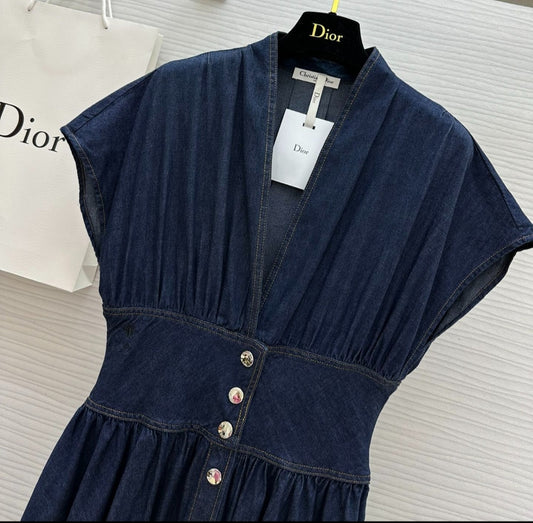 Dior denim dress