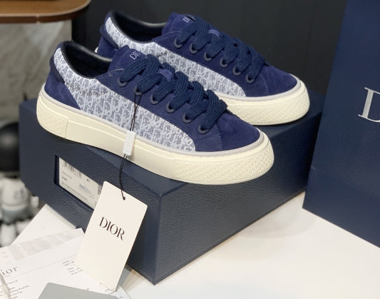 Dior b 33 blue sneakers for women