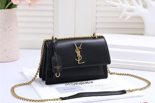 Yves Saint Laurent bag golden chain