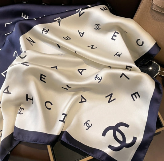 Chanel silk scarf