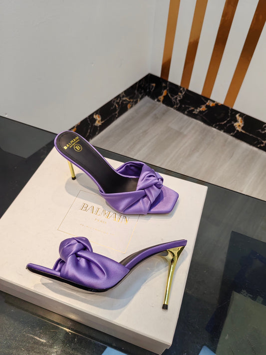 BB high heels  purple sandals