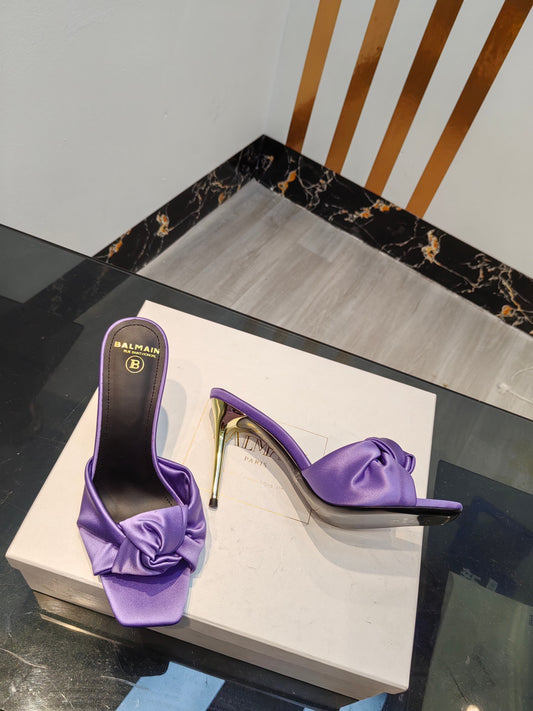 Balmain high heels  purple sandals